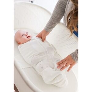 Happiest Baby SNOO Sleep Sack Small White 5–12 lbs EUC